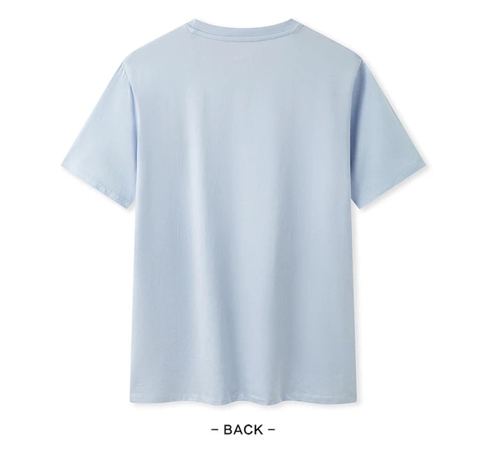 Letter Print Short Sleeve T-Shirt - Men's Summer Casual Top