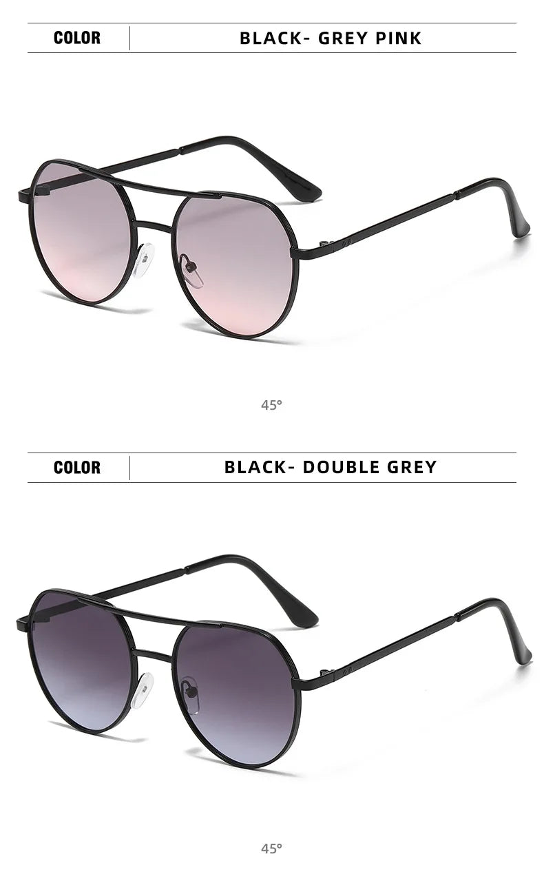 Unisex Metal Sunglasses UV400
