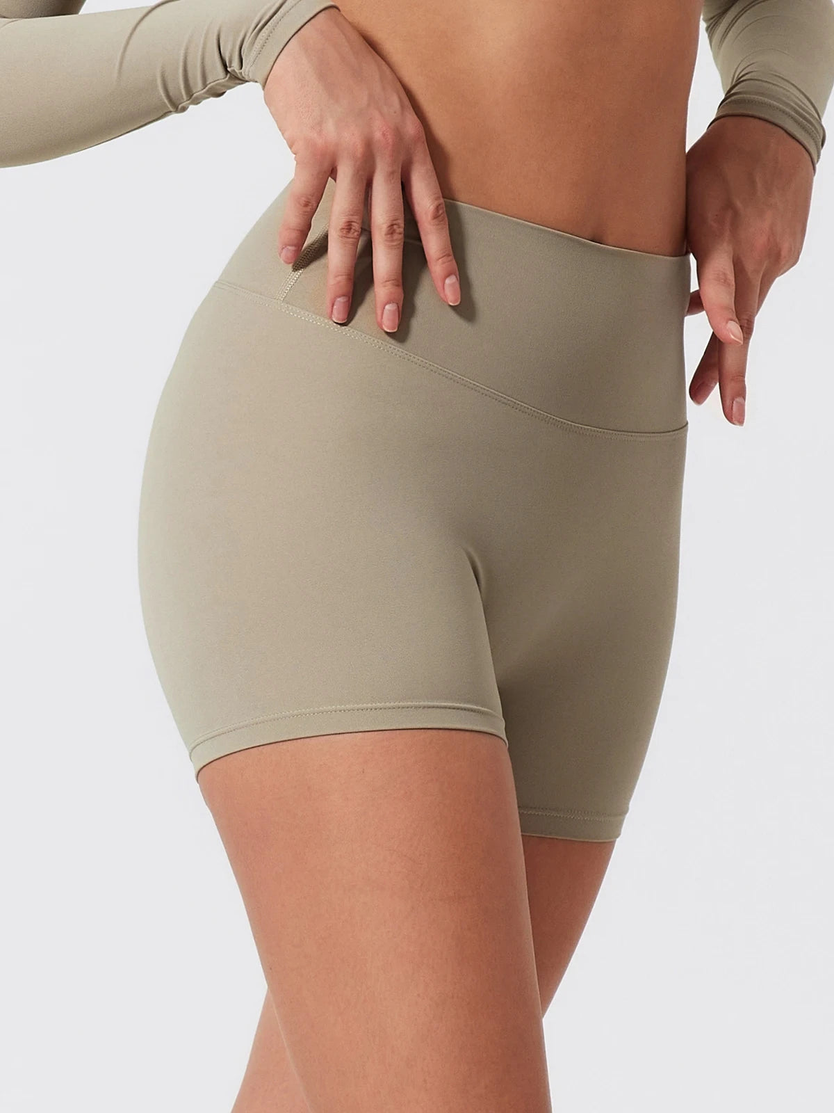 Women's Elastic Scrunch Yoga Push Up Gym Leggings Cycling Workout Short Quick-Dry High Waist Sports Shorts
