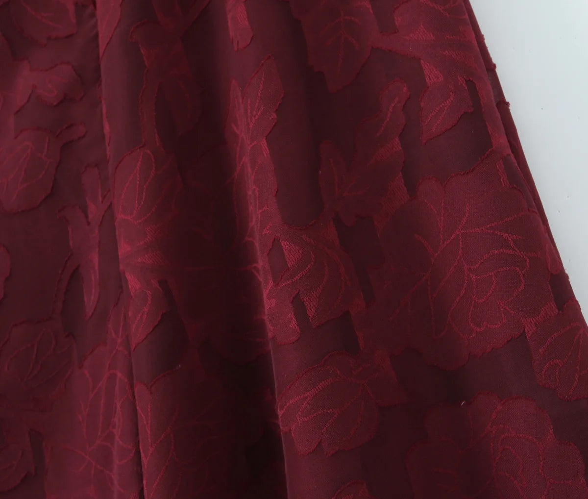 Backless Bandage Evening Dress - Elegant Jacquard A-Line Maxi Dress