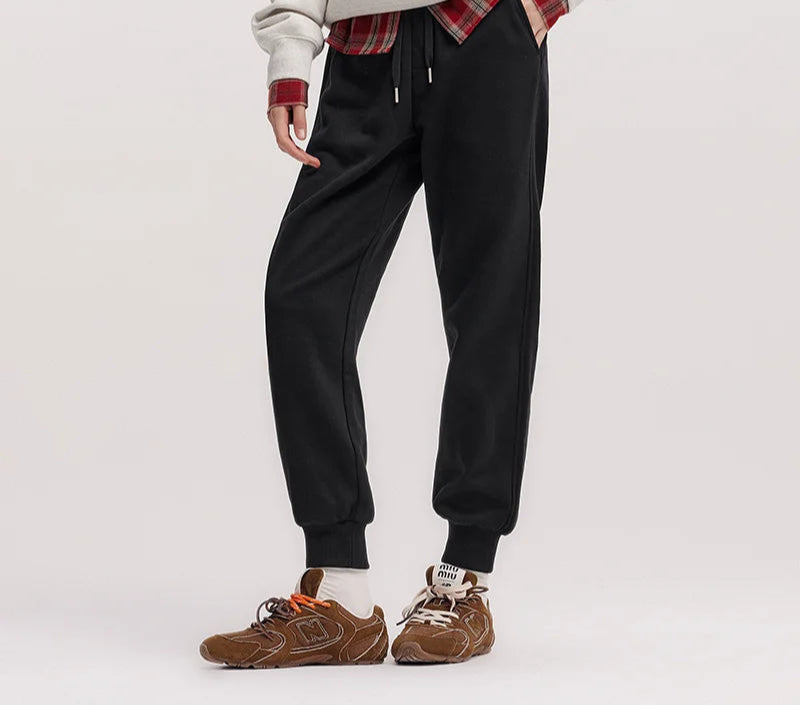 Women's Thermal Fleece Joggers - Antibacterial Winter Sweatpants Casual Wear