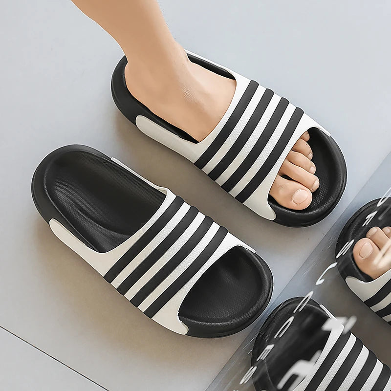 Sports Slides - Men's Quick Dry Beach Sandals & Outdoor Clogs