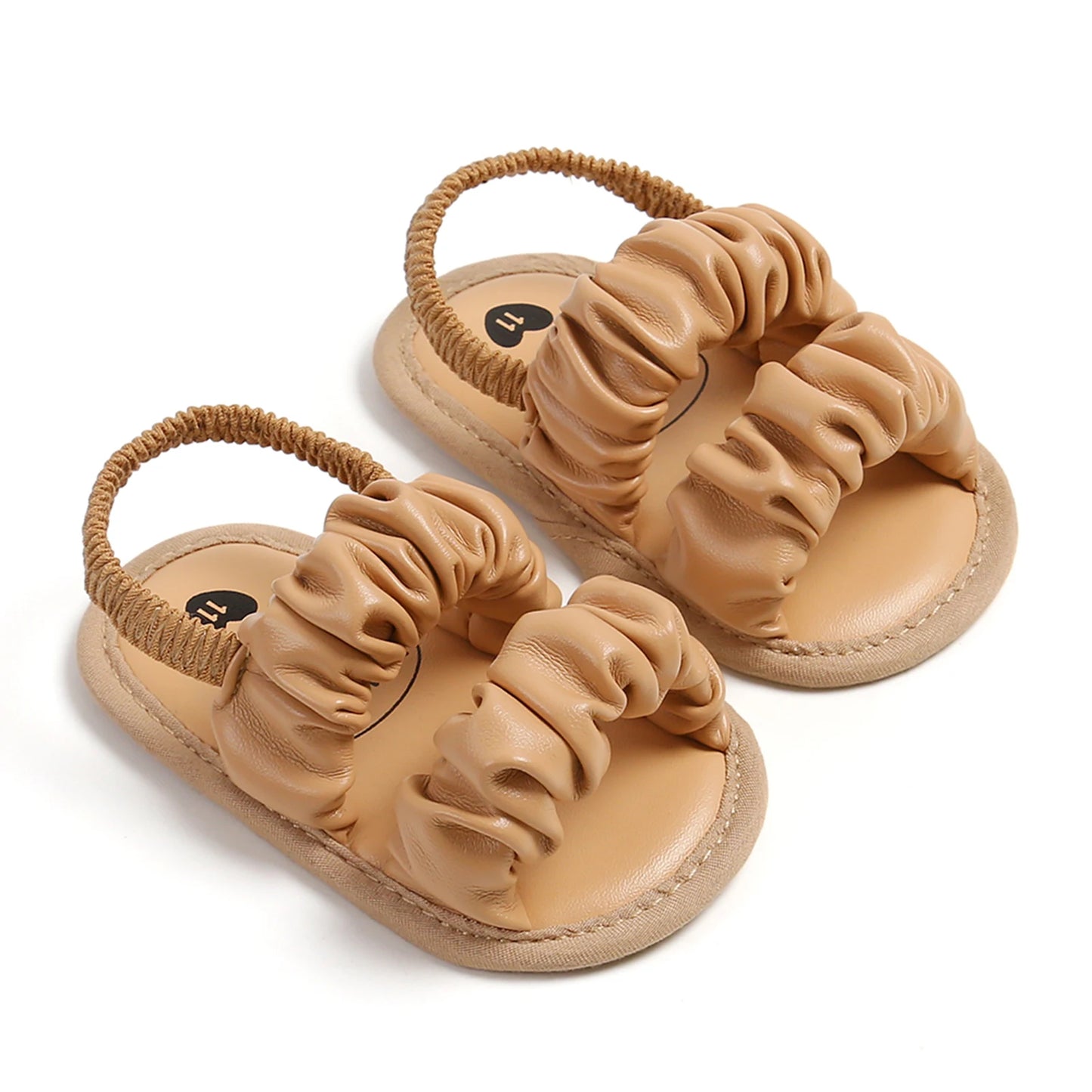 Baby Girls Soft Sole Sandals - Anti-Slip Princess Shoes