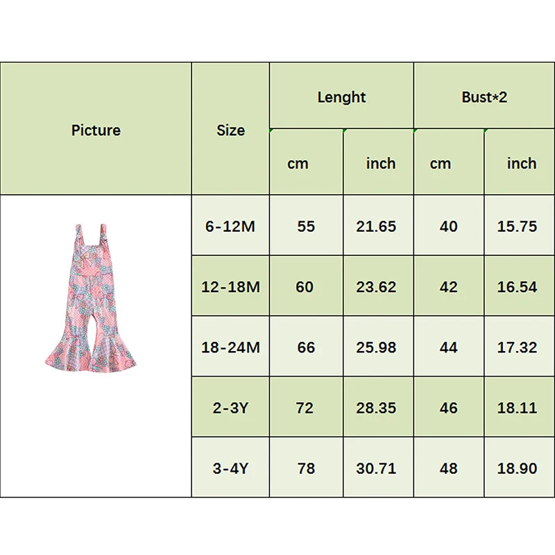 Girls' Easter Romper Pants - Sleeveless Floral Rabbit Print Suspender Jumpsuit