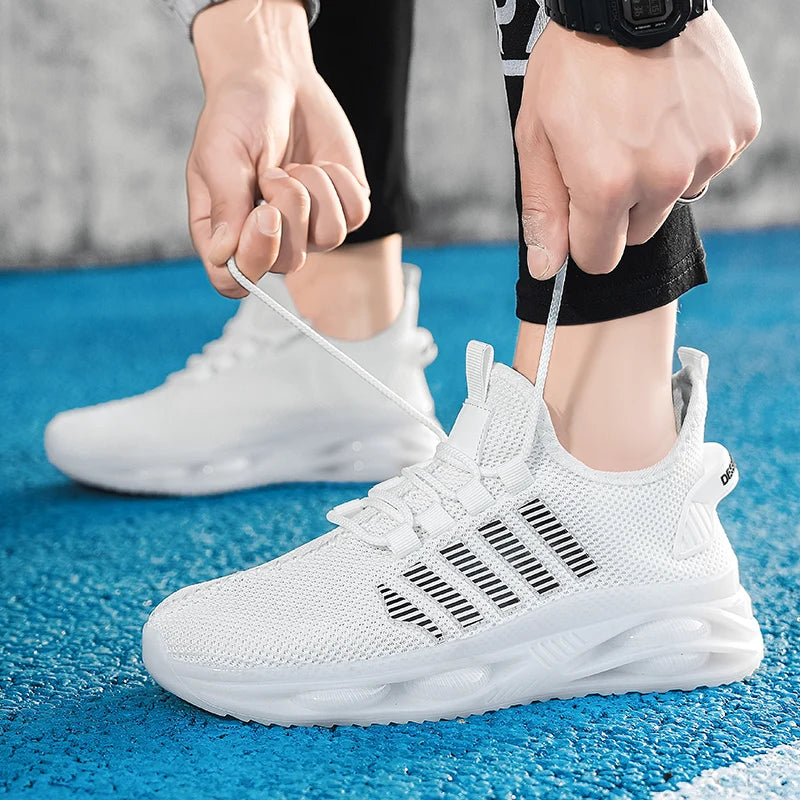 Unisex Platform Skateboard Sneakers - Breathable Sports Shoes