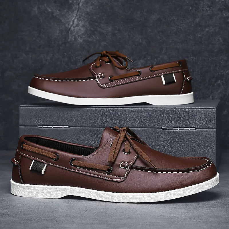 Men's Autumn Casual Loafers - Comfortable Soft Work & Driving Shoes