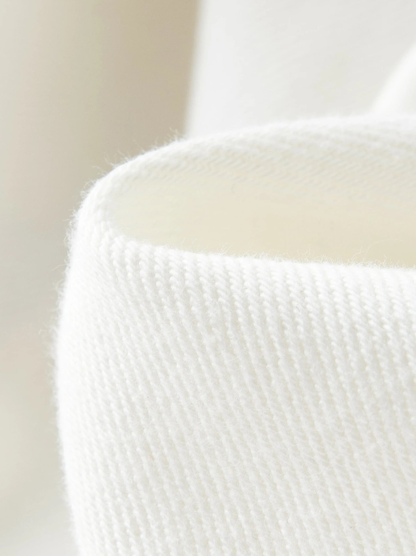 High Waist A-Line Denim Skirt - Contrast Colour Retro Style