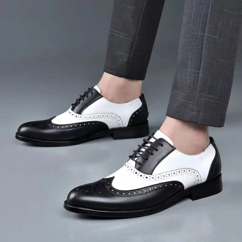 Men's Classic Lace Up Comfortable Formal Shoes