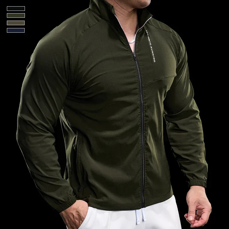 Men's Thicker Pullover Zipper Pullover  Run Outdoor Turtleneck Sweatshirt