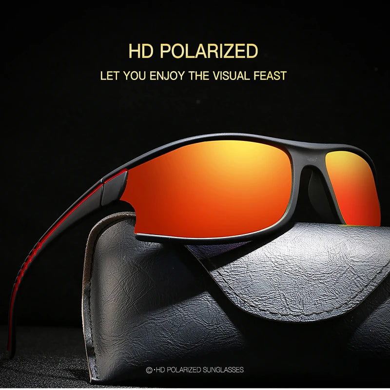 Cycling Sunglasses - UV400 Polarized Photochromic Bike Goggles