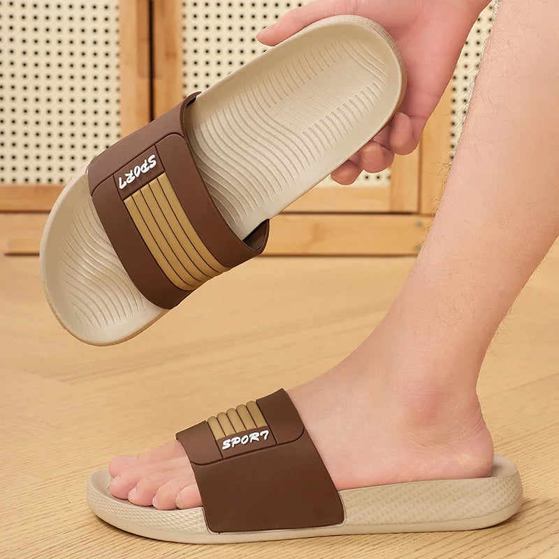 Men's Summer Slippers  Sandals Outdoor Clogs Soft Beach Slippers Comfortable Slides