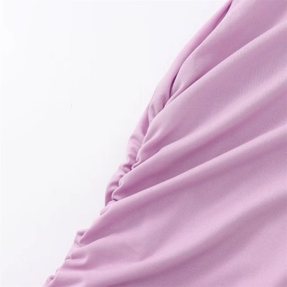 Pleated Maxi Dress