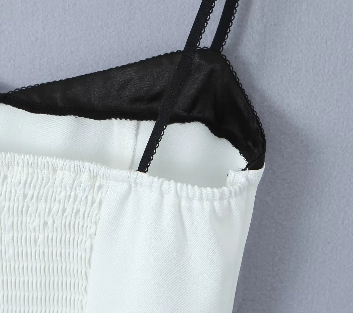 Colour Blocking Crop Top Cami - Sleeveless Slim Tank Top Y2K Style