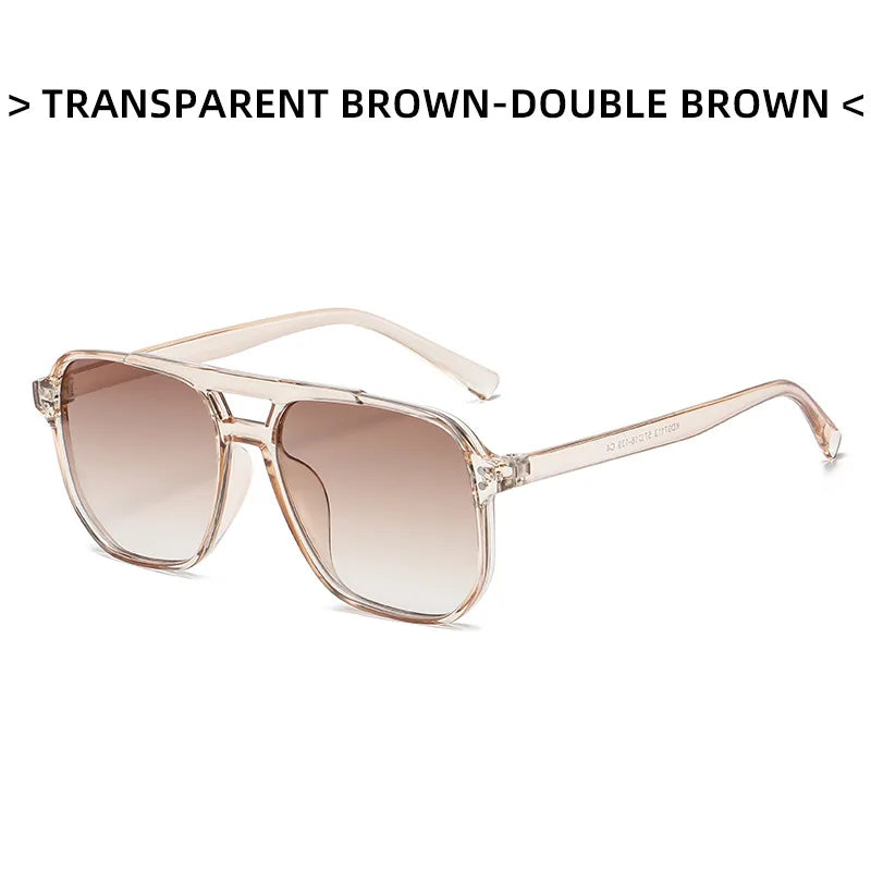 Men's Retro Plastics Frame UV400