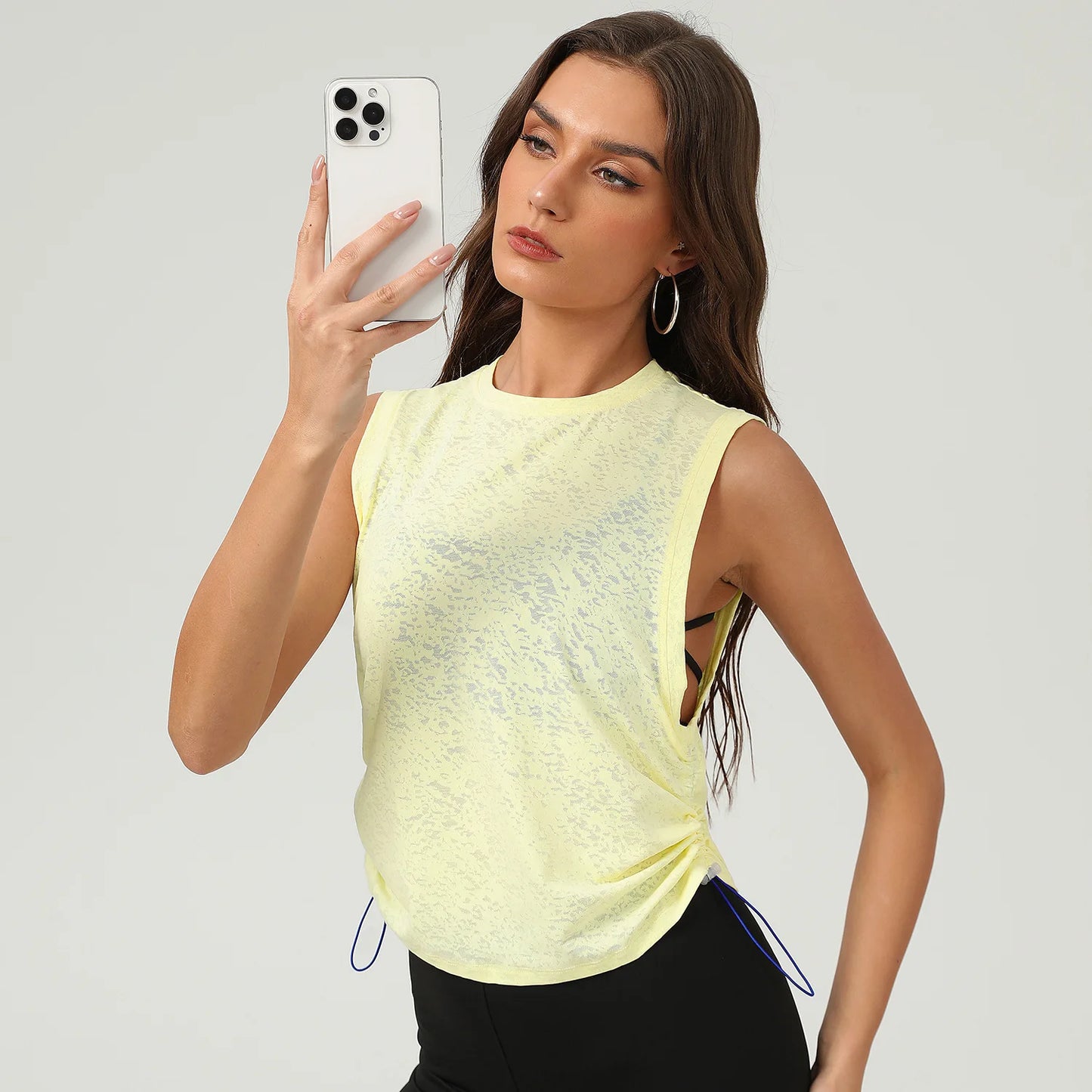 Women's Sleeveless Yoga Top - Breathable Quick Dry Workout Vest