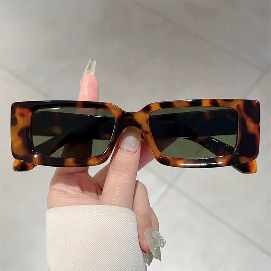 Women's Vintage Rectangle Sunglasses