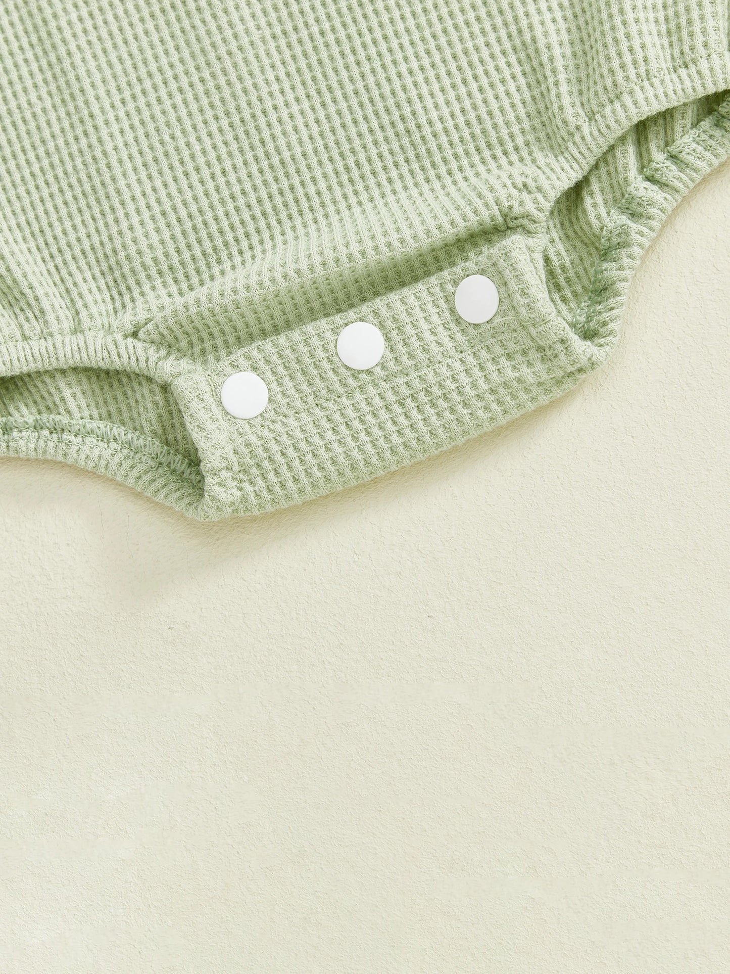 Baby Boys Girls Festival Romper - Shamrock Embroidery Plaid Long Sleeve Jumpsuit