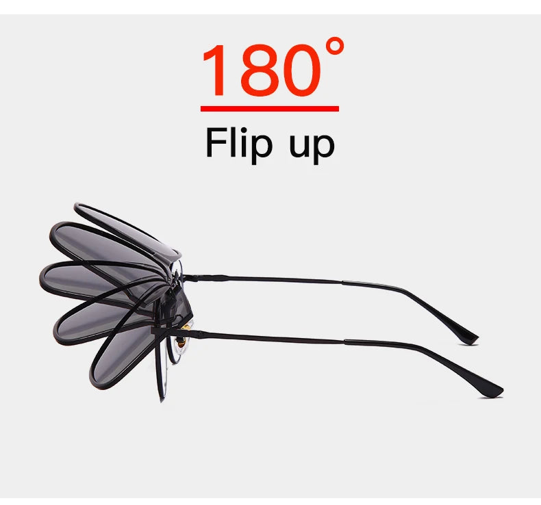 Unisex Polarized Clip Sunglasses