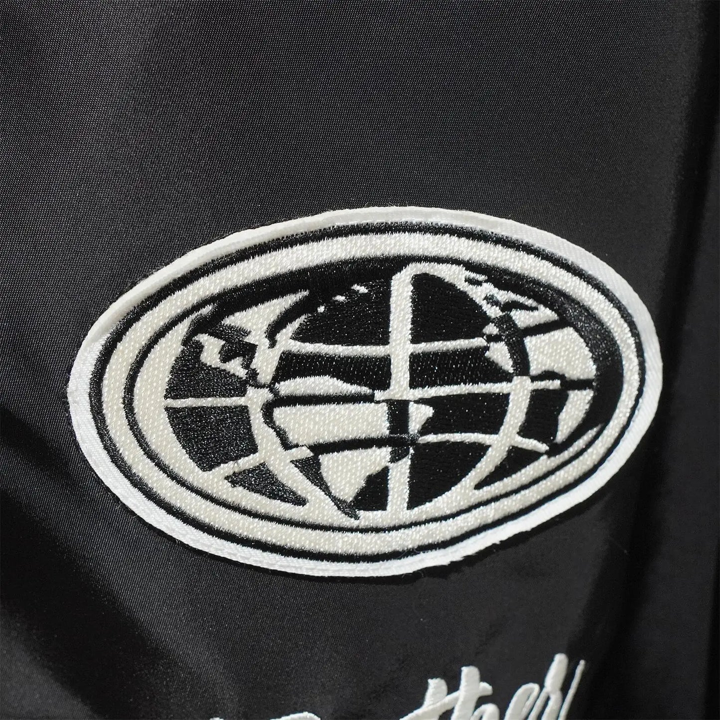 Men's Bomber Jacket - Embroidered Patchwork Baseball Style