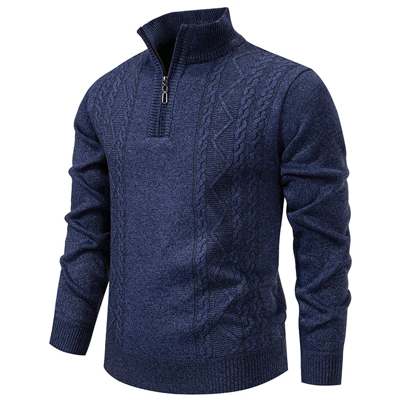 Men's Half-Zip Pullover Sweater