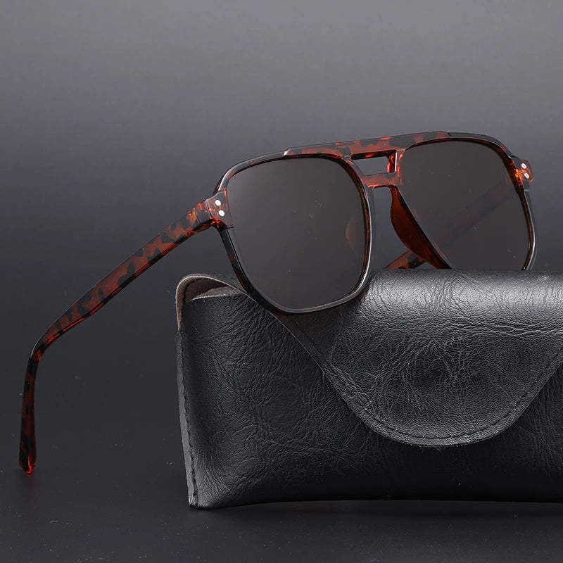 Men's Retro Plastics Frame UV400