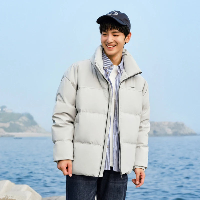 Unisex Windproof Waterproof Puffer Jacket - Winter Cold-Proof Outerwear