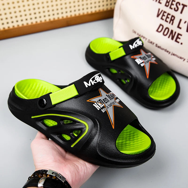 Men's Summer Slippers Platform Casual Sandals Flip Flops Slippers