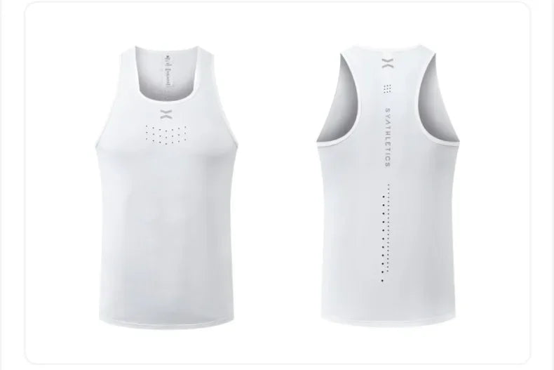 Men's Summer Sleeveless Tank Top Sportswear Gym Sports Vest