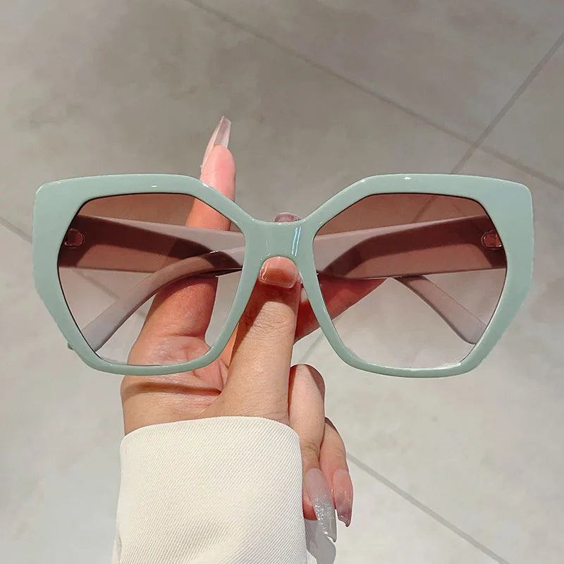 Women's Polygon Gradient Sunglasses