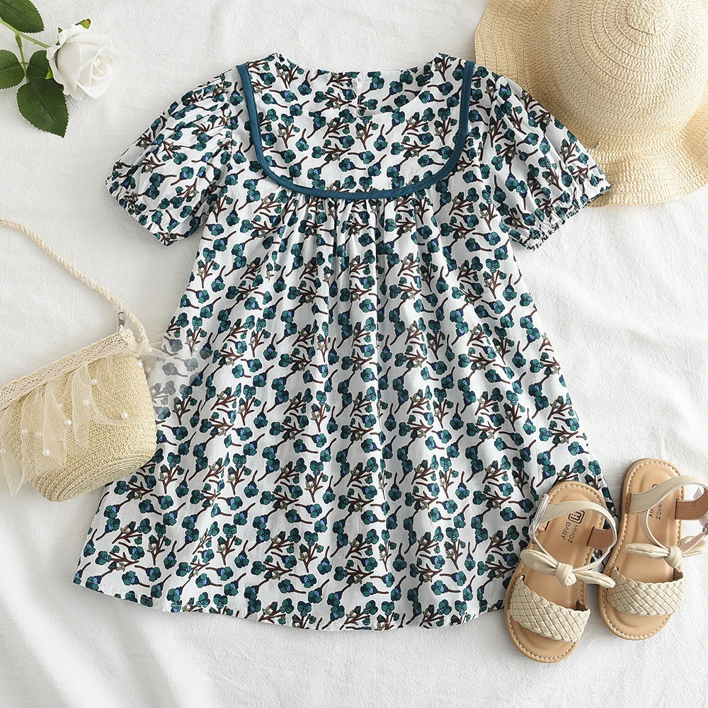 Kids Girls Summer Lace Dress