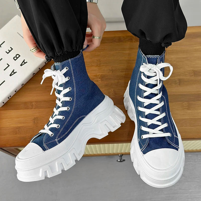 Men's Casual Canvas Sports Boots