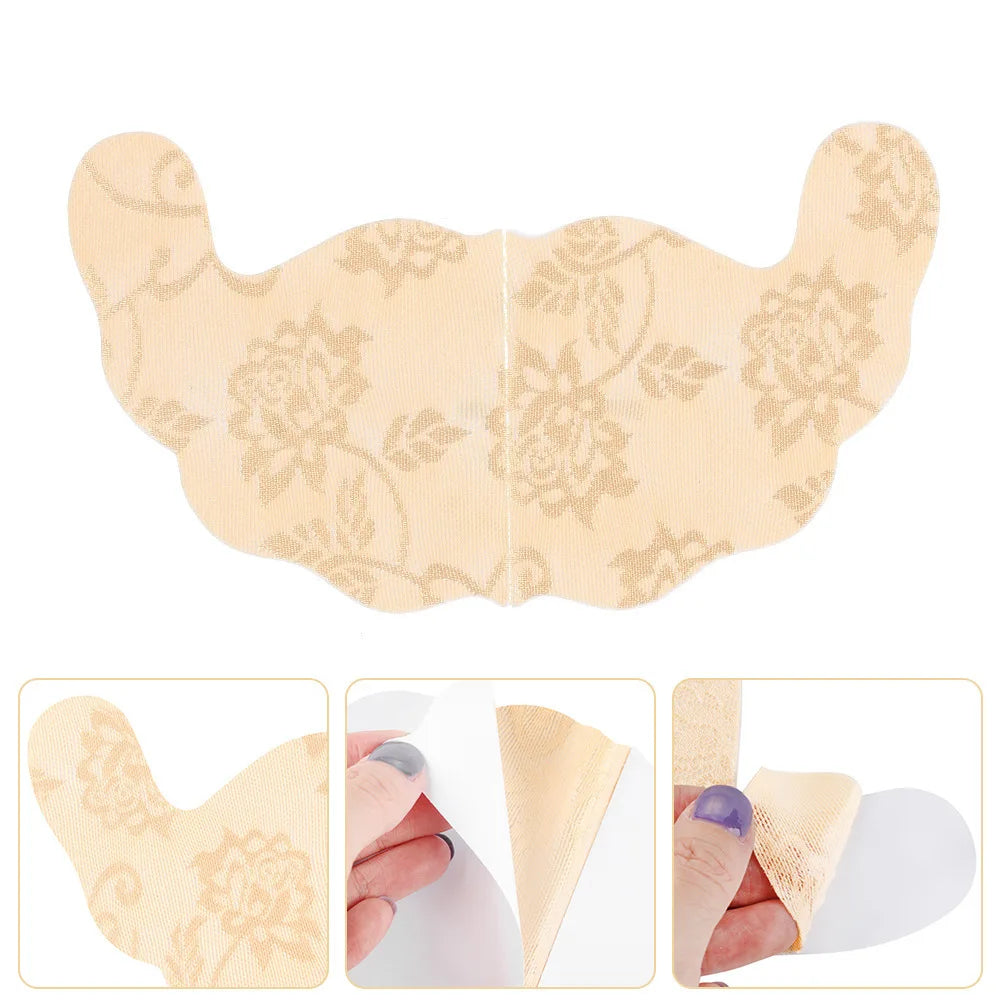 Women's Self-Adhesive Strapless Bra - Invisible Lift Tape & Gel Pads