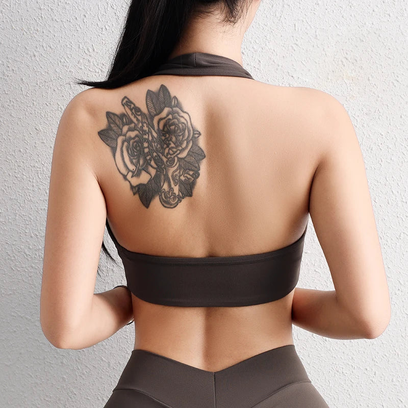 Sports Bra for Women - Breathable Gym Yoga Bra with Removable Pads