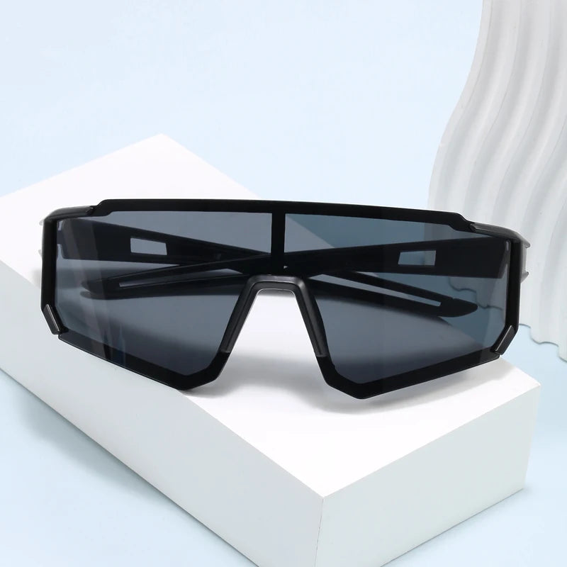 3 Pack Classic Outdoor Sport Sunglasses - Large Frame Unisex Integrated Goggles