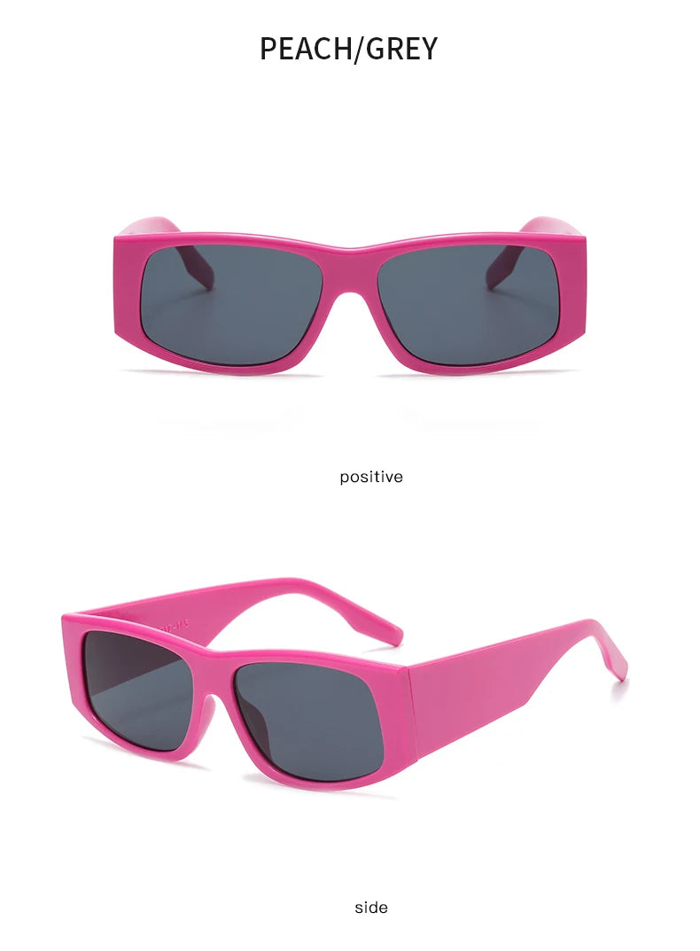 1/3pcs Women's Small Frame Square Small Rectangle Sunglasses