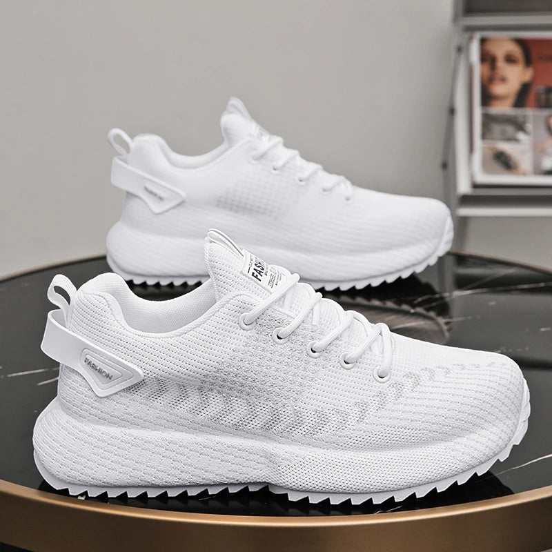 Men's Casual Platform Sports Shoes Breathable Sneakers
