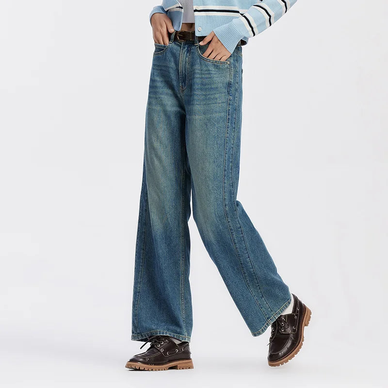 Women's Split Wide Leg Slim Fit Autumn Long Pants