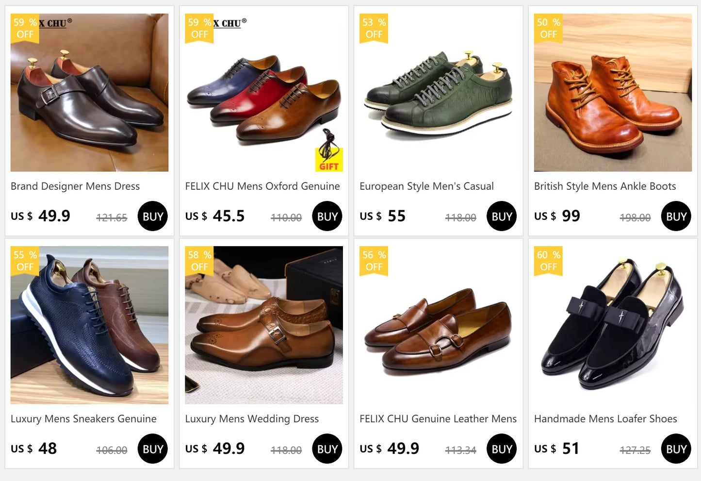 Classic Men's Tassel Loafers Genuine Leather Handmade Slip on Comfortable Office Wedding Shoes