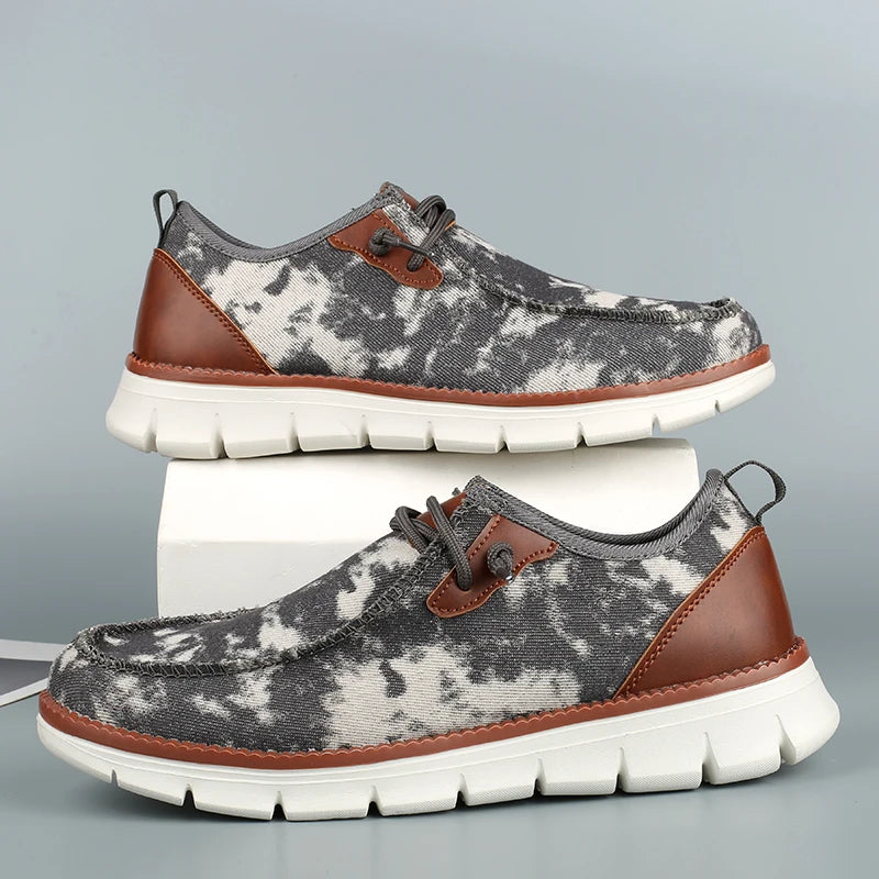 Men's Casual  Slip-on Canvas Flat Loafer Shoes