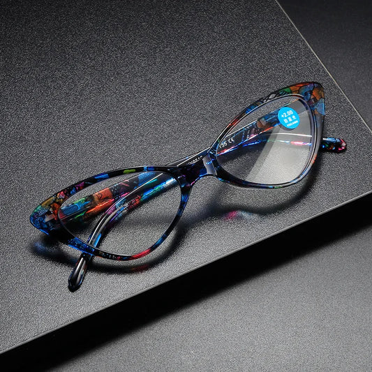 Classic Cat Eye Reading Glasses - Retro Style Computer Eyewear
