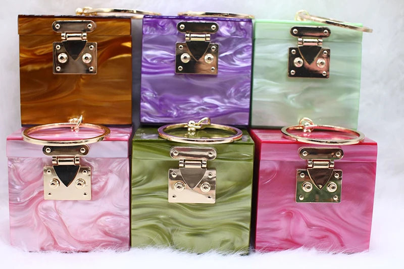 Women's Luxury Evening Clutch Bag - Boho Style Designer Handbag