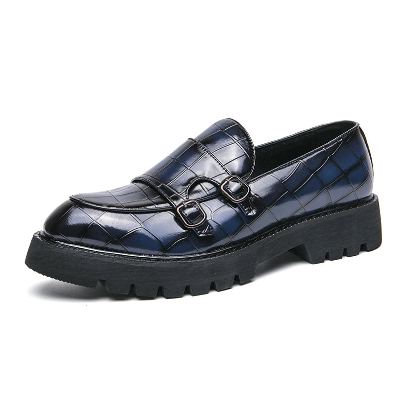 Men's Loafers Thick Sole Shoes