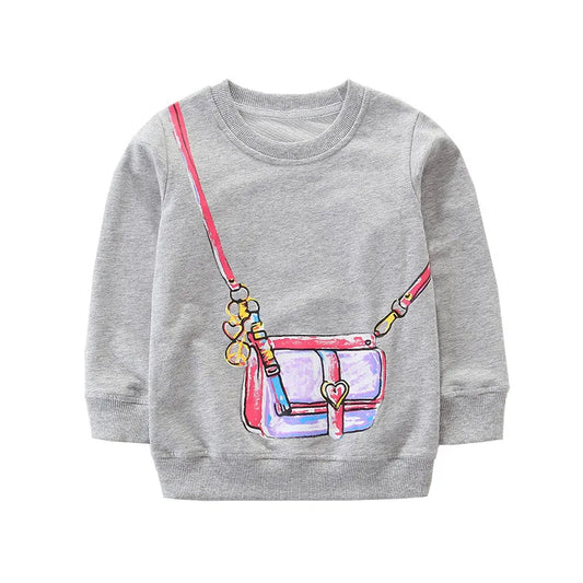 Girl's Cotton  Sweatshirt