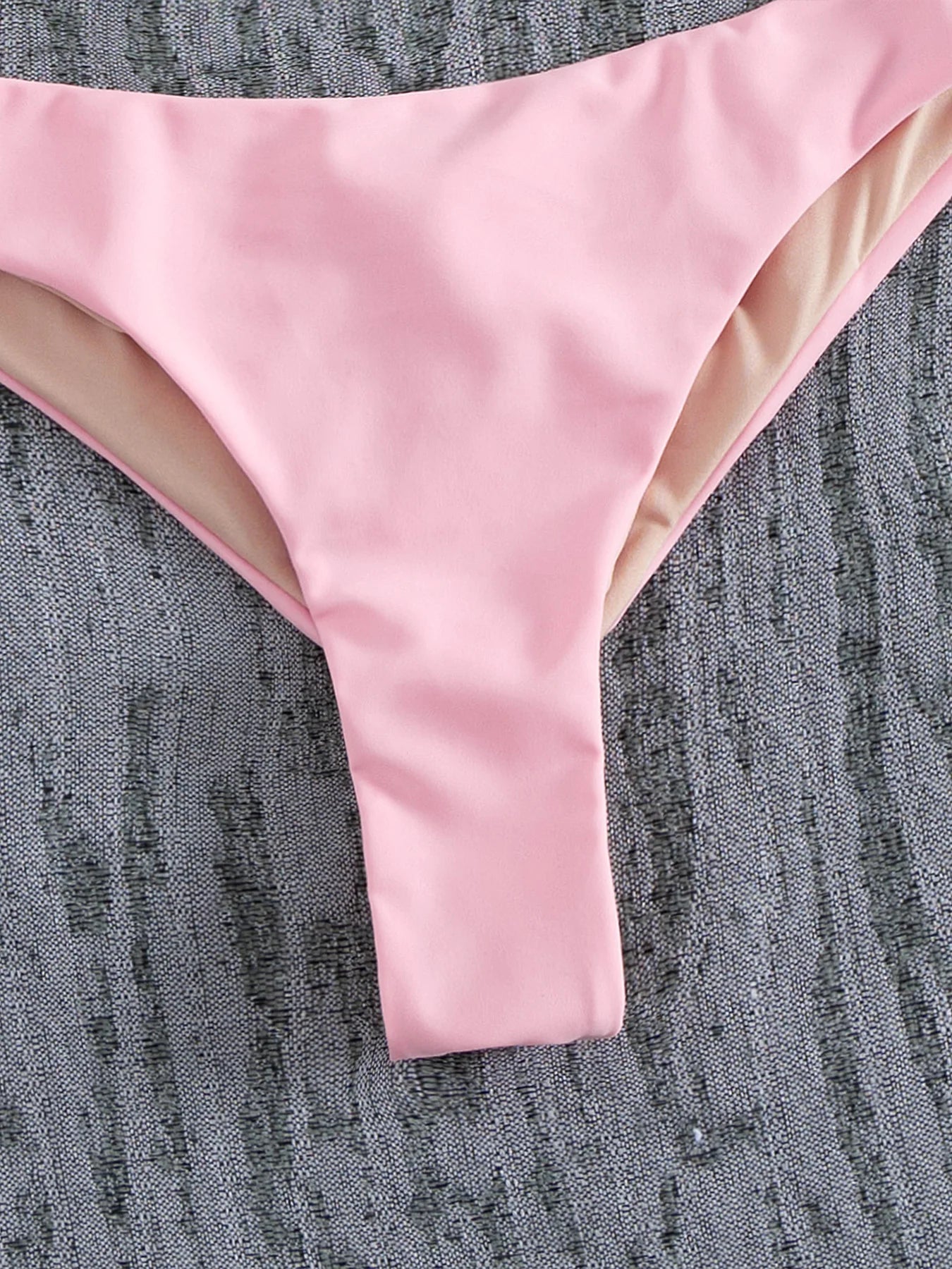 Braided V-Neck Halter Bikini Set - Summer Beachwear