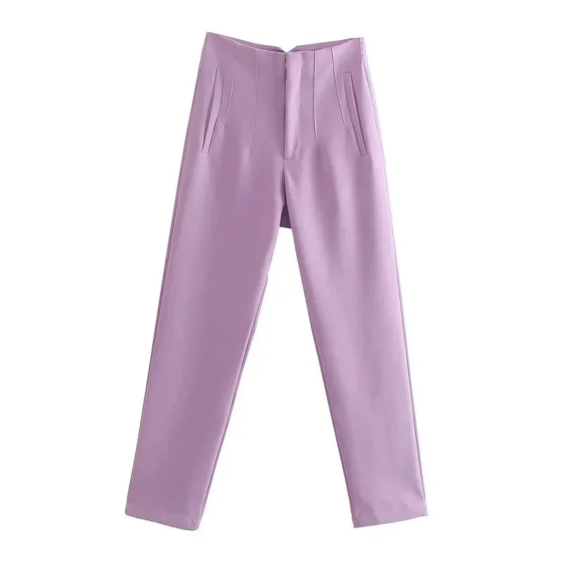 Women's High waist Pencil Trousers