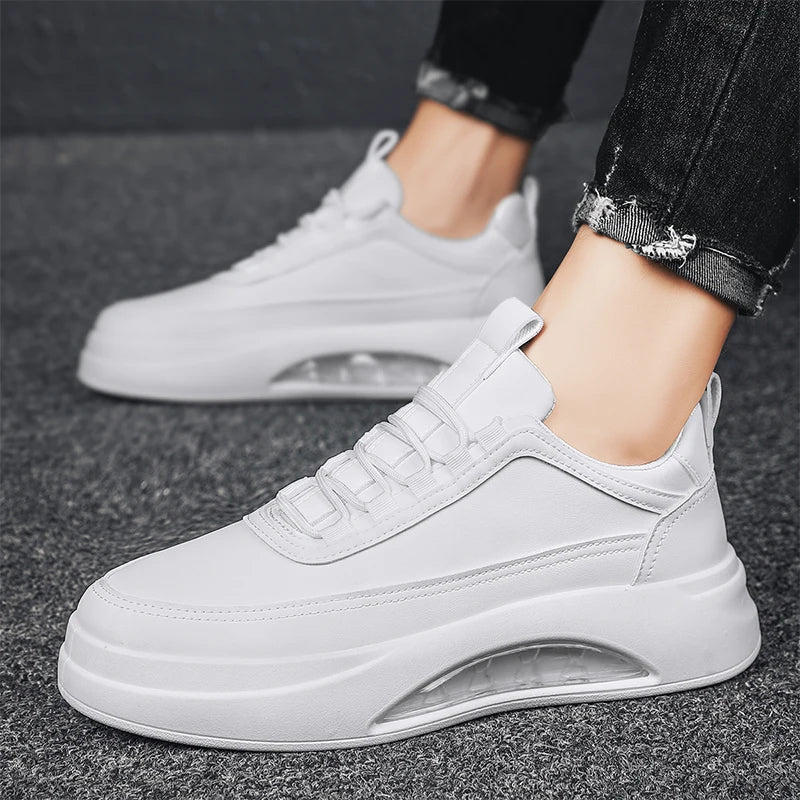 Men's Air Cushion  Vulcanized Skateboard Sports Trainers Outdoor Casual Sneakers