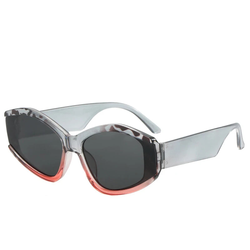 Fashion Large Frame Sunglasses - Colorful UV400 Protection for Women & Men