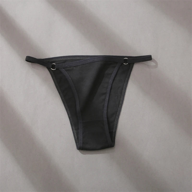Women's Cotton Briefs Low Waist Seamless Underwear  Bikini Breathable Lingerie