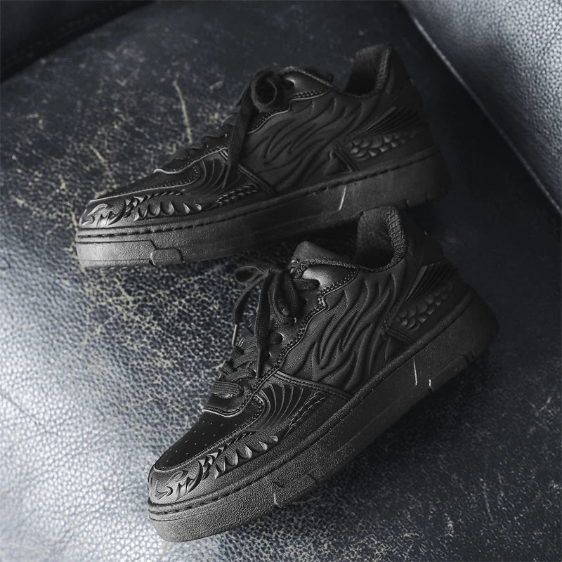Men's Casual Platform Trainers Sneakers
