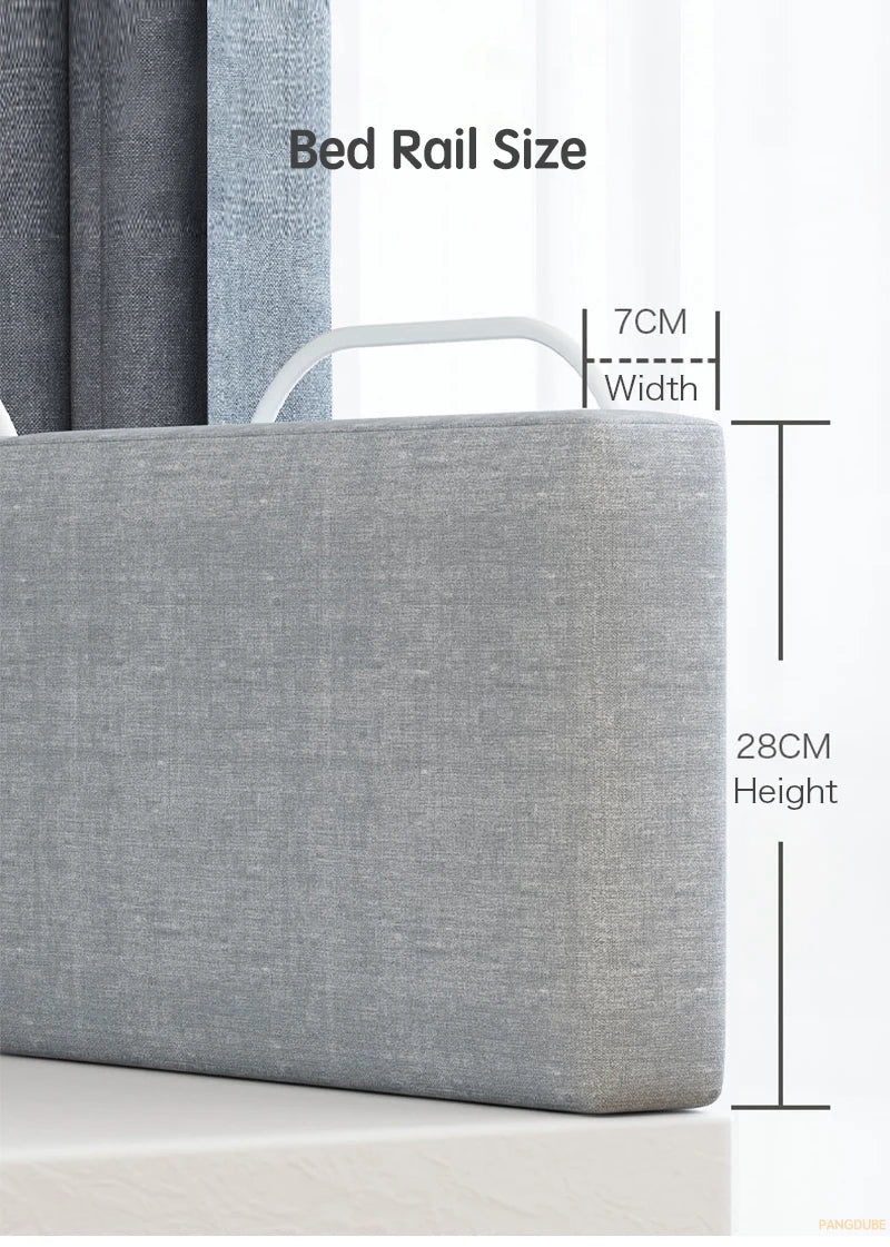 Child Bed Barrier 47cm - Safety Rail Guard for Kids & Baby Bed Protection